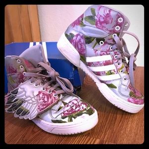 Jeremy Scott “Reflective Floral” by Adidas